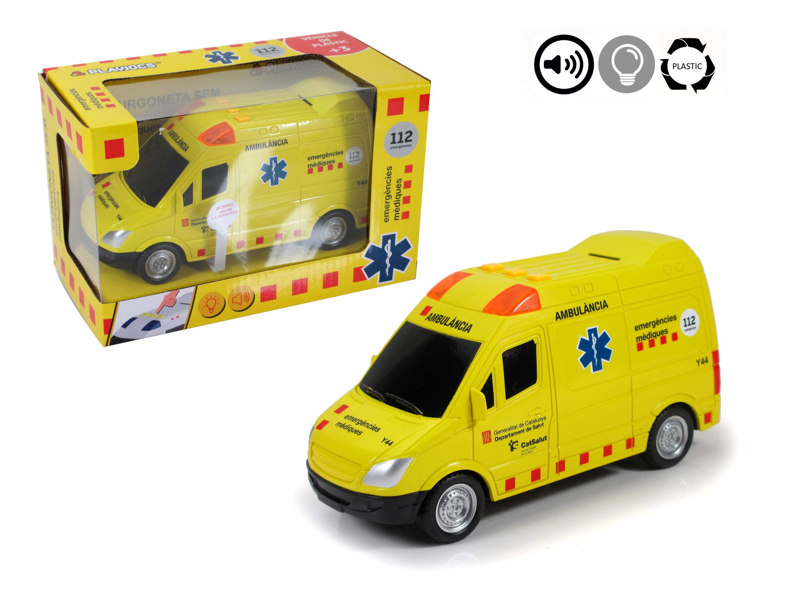 AMBULANCIA SEM LUZ Y SONIDO